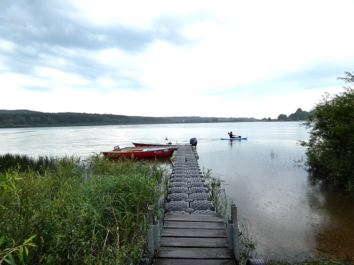 Rettungsboot der DLRG-Station.