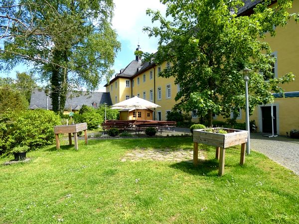 Biergarten des Klosterhofes.