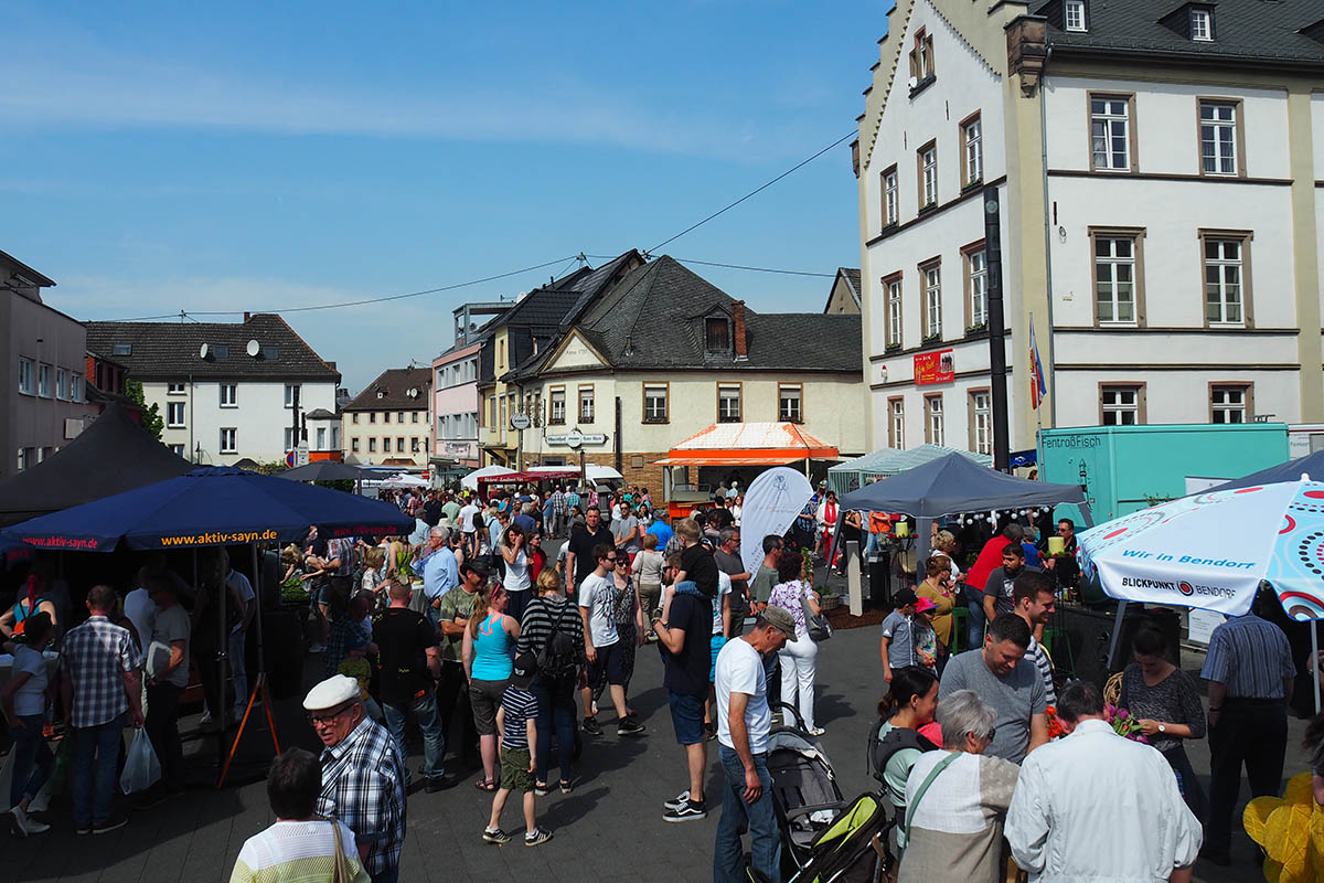 Der Bendorfer Bauern- und Gartenmarkt findet in diesem Jahr nicht statt. Archivfoto: Stadt Bendorf
