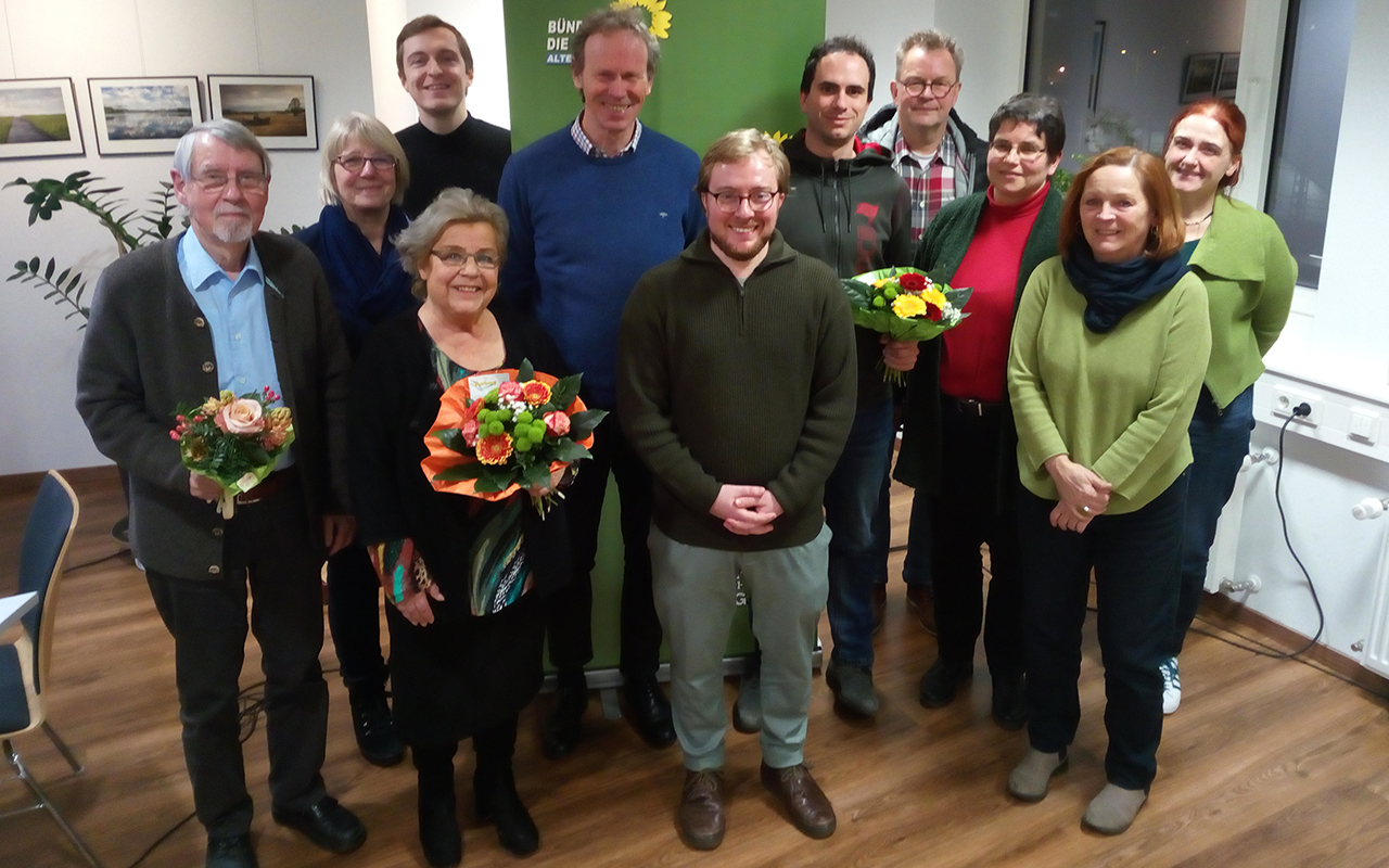Der Grne Kreisverband Altenkirchen hat auf seiner Mitgliederversammlung einen neuen Kreisvorstand gewhlt. (Foto: Kreisgrne)