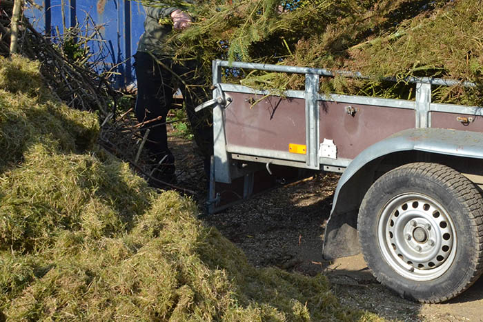 Grnschnitt kann bis zu fnf Kubikmetern pro Tag in Linkenbach angeliefert werden. Symbolfoto