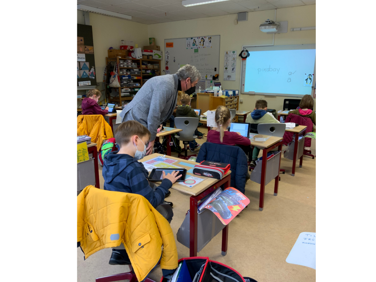 Die Grundschulen in Hamm freuen sich ber die erfolgreiche Umsetzung des "DigitalPakt". (Foto: Marius Fuchs)