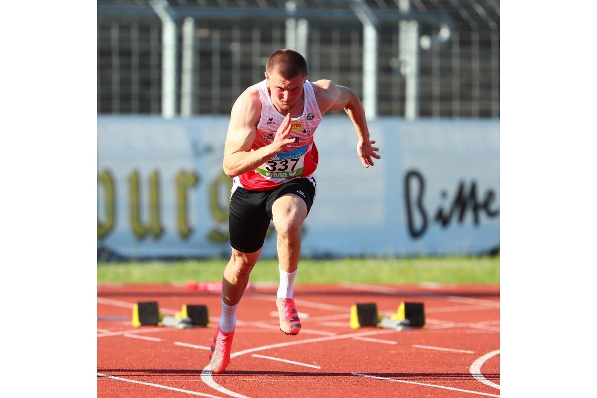 Roger Gurski geht am Samstag um 12.30 Uhr in einen Vorlauf ber 100 Meter. (Foto: LG Rhein-Wied)