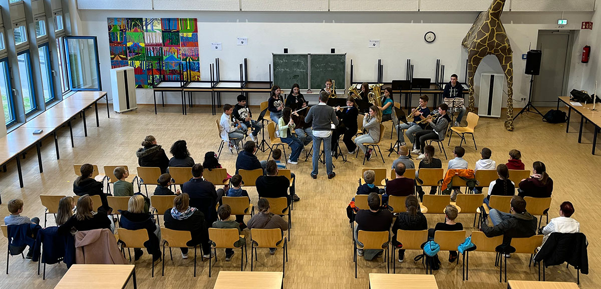 Strahlende Gesichter gab es am Blserklassentag des Westerwald-Gymnasiums 