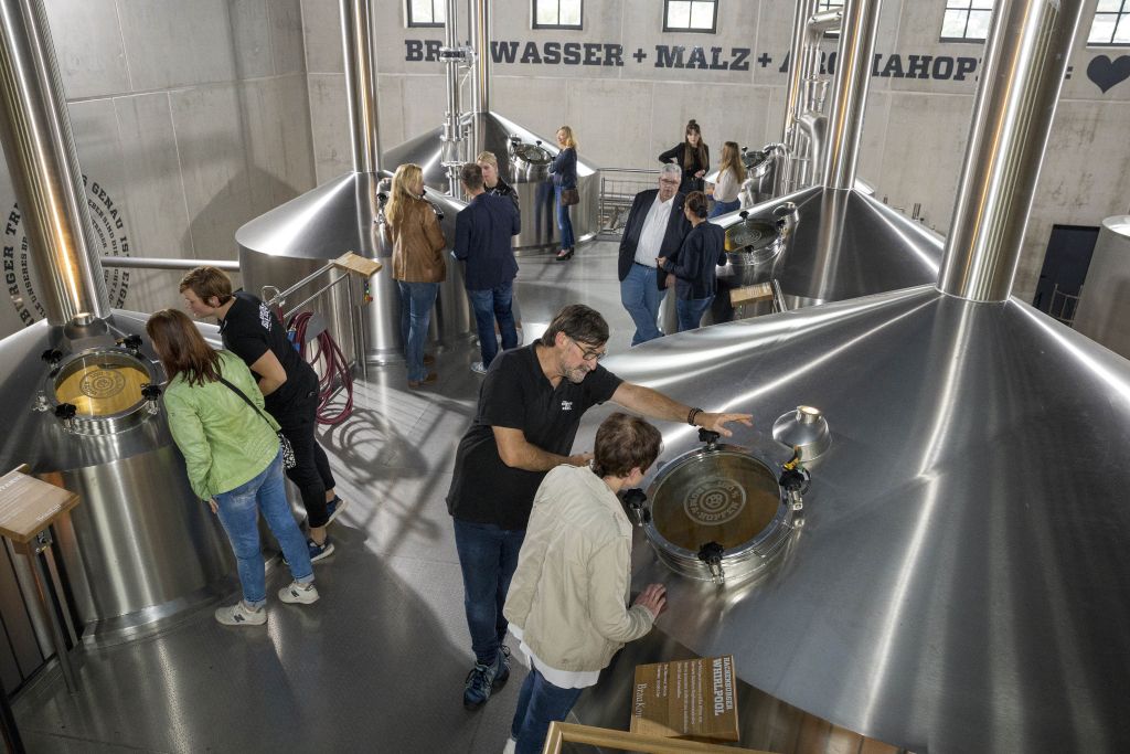 Erlebnis-Brauerei. Fotos: Westerwald-Brauerei