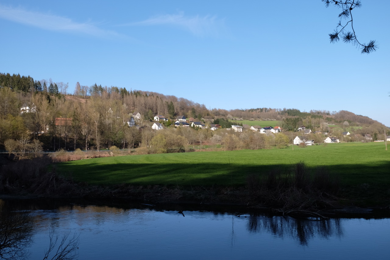 Blick auf das Baugebiet Siegenthal in Hvels. Mehr Gestaltungsfreiheit bietet die teilweise nderung in Mischgebietsflchen. (Fotos: KathaBe)