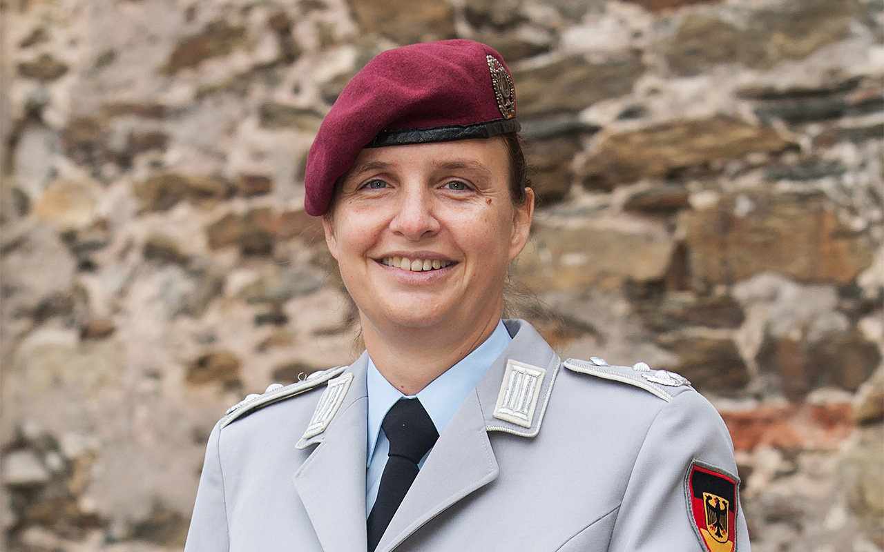 Oberstleutnant Alexandra Schtz-Knospe (Foto: Heeresmusikkorps/Rotary Club)