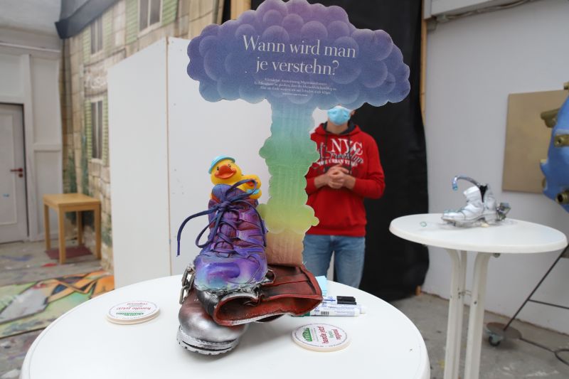 Die Jugendkunstschule Altenkirchen und das Europahaus Bad Marienberg waren Stationen eines Vor-Ort-Besuchs des Landtagsprsidiums im Westerwald. Fotos: Landtag Rheinland-Pfalz, Marco Sussmann
