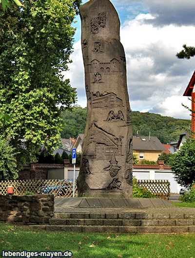 Treffpunkt fr die Fhrung ist der Obelisk im Stadtpark. Foto: Privat