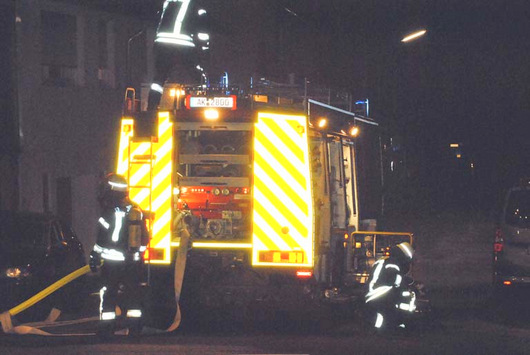 Am Dienstag, 27. November, wurden gegen 23.25 Uhr die freiwilligen Feuerwehrleute des Lschzuges Altenkirchen zu einem Feuer in Hilgenroth alarmiert. (Foto: kk)