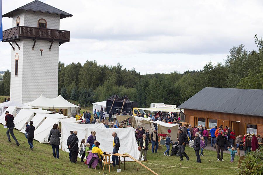 Rmerlager am Limesturm Hillscheid. Foto: Helmi Tischler-Venter