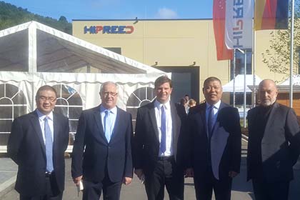 Chinesische Firma Hipreed GmbH in Mudersbach offiziell erffnet