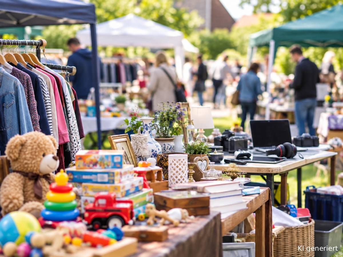 Hofflohmarkt in Rengsdorf: St�bern, feilschen und Sch�tze entdecken
