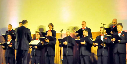 Die Mainzer Hofsnger gastierten in Neitersen. (Foto: kk)