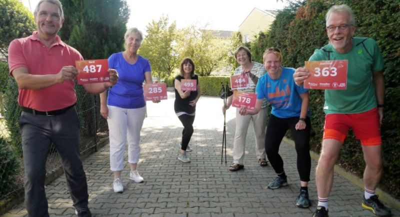 Von links: Gerd Meurer, Astrid Roos, Karin Re, Heidi Ramb, Marthe Mareike Wolff und Joachim Trk. Foto: DKSB Hhr-Grenzhausen