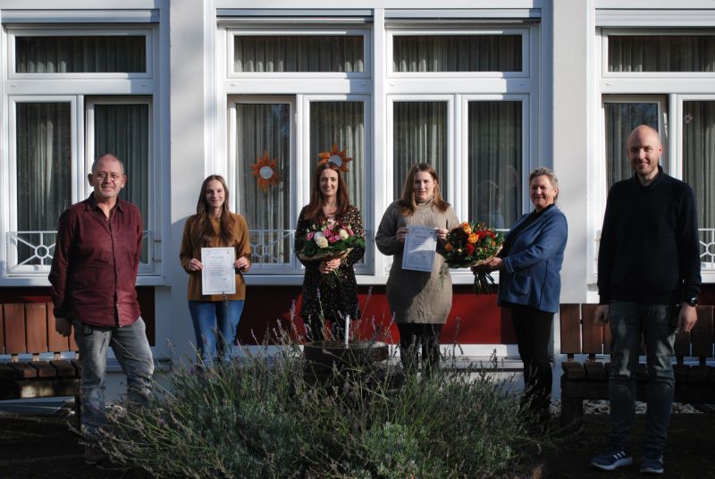 Ein Grund zum feiern im Ignatius-Ltschert-Haus ist die Rezertifizierung nach Bhm. Foto: privat