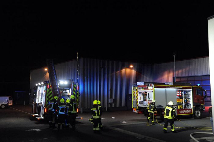 Erneuter Einsatz fr die Lschzge Horhausen und Pleckhausen