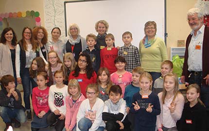 Zum Abschluss gab es ein Gruppenfoto. Foto: Hospizverein