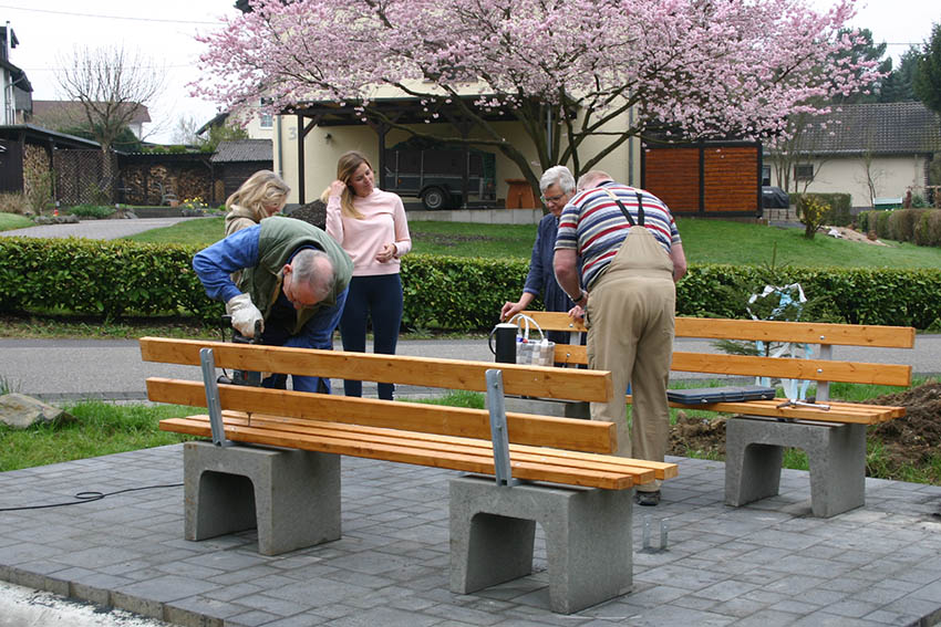 Dorfplatz Khlershohn eingeweiht