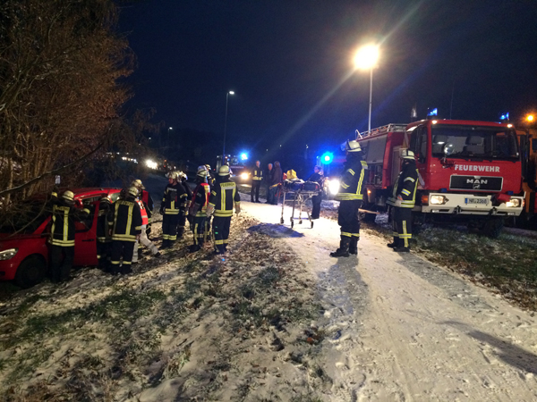 Verkehrsunfall in Bonefeld