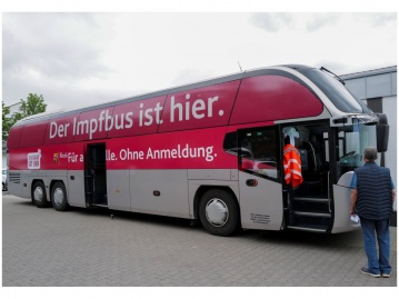 Der Impfbus macht demnächst Halt in Altenkirchen und Weyerbusch. (Foto: (c) Stk / Sämmer)