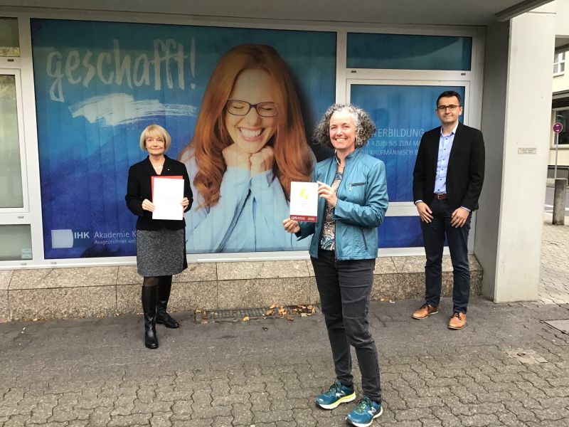 IHK-Akademie Koblenz erhlt Award fr Online-Lehrgang