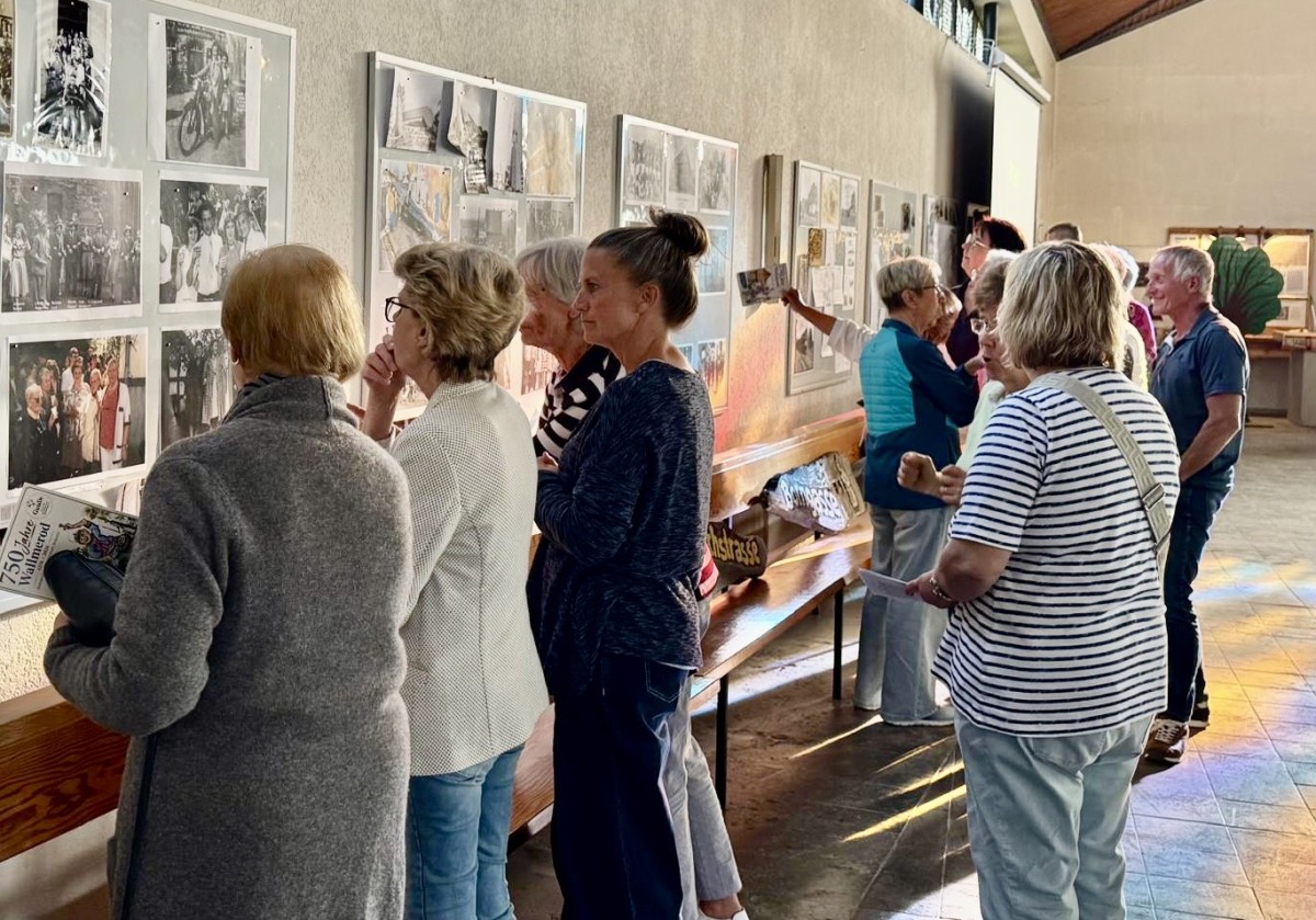 Historische Ausstellung in der ehemaligen Kirche (Foto: Viktor Schopf)