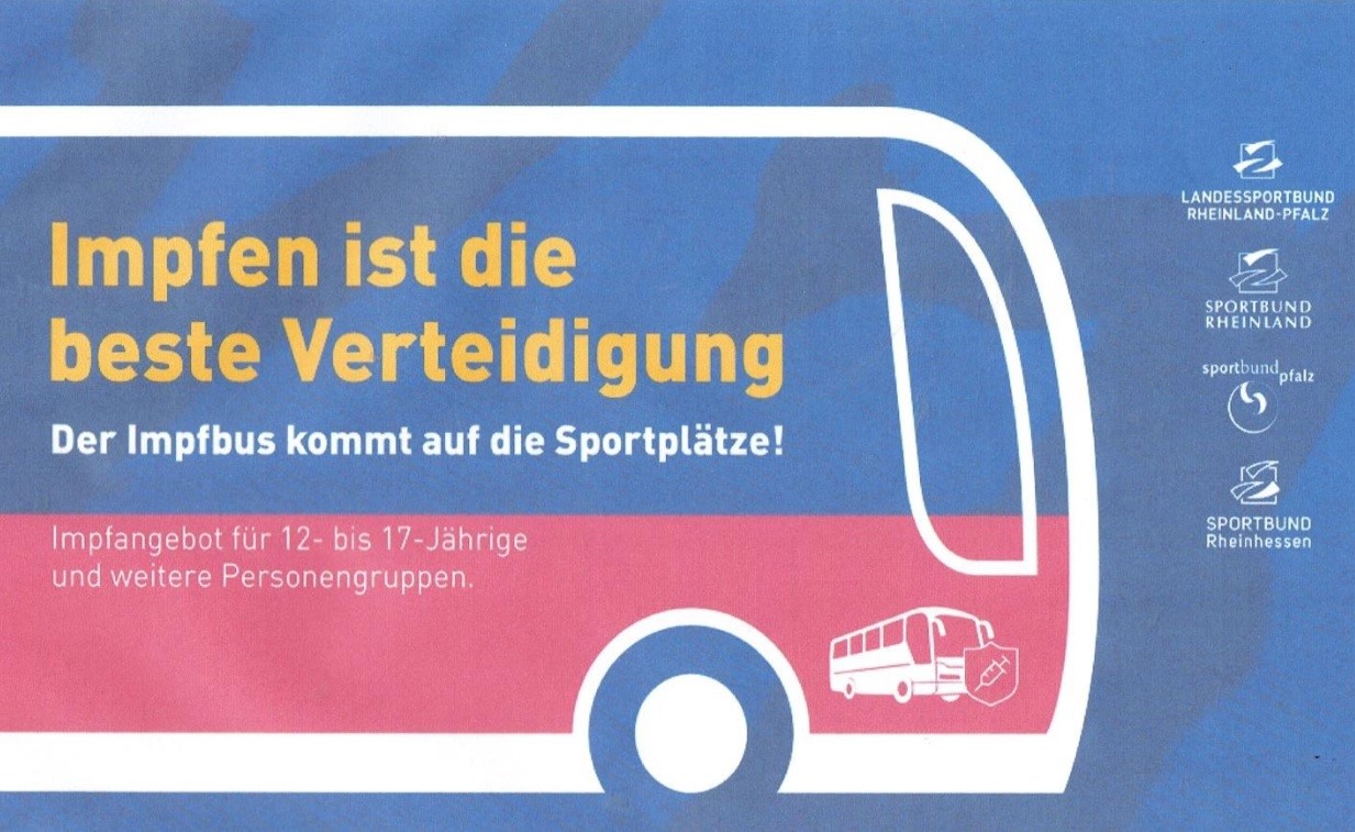 Plakatausschnitt zur gemeinsamen Iampagne von Landessportbund und dem Ministerium fr Wissenschaft und Gesundheit. (Quelle: SV Gehlert)