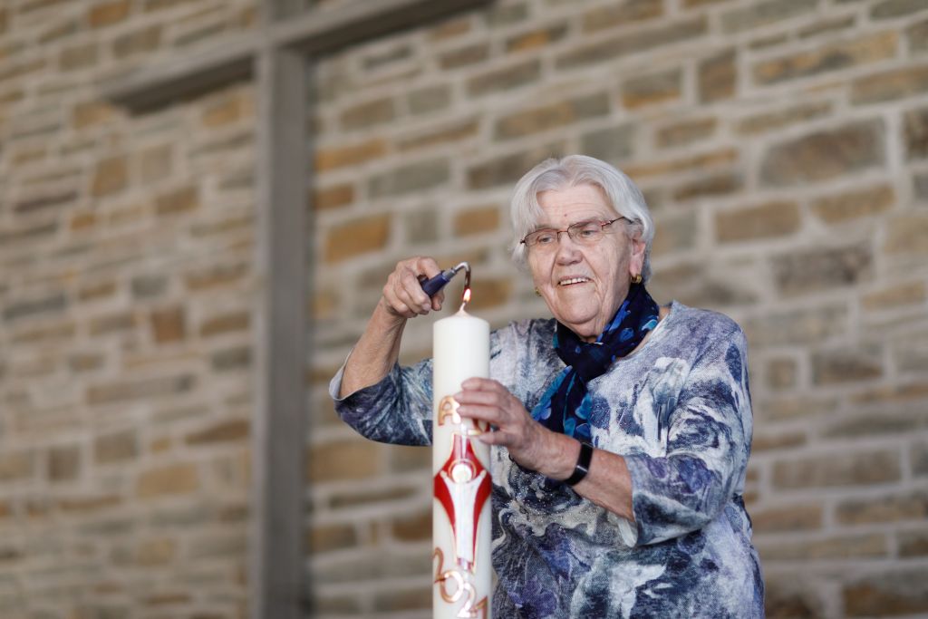 Seit 40 Jahren ist Inge Schneider die gute Seele der Kirchengemeinde