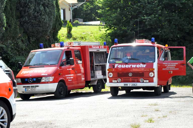 Meldung Flugunfall sorgte fr Einsatz vieler Feuerwehrkrfte