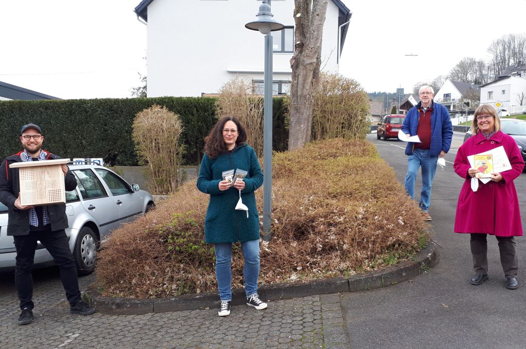 Am Karl-Herbert-Haus entsteht bienenfreundliche Blhwiese