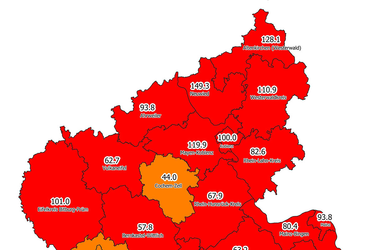 Westerwaldkreis: Hinweise zur Berechnung der 7-Tage-Inzidenz