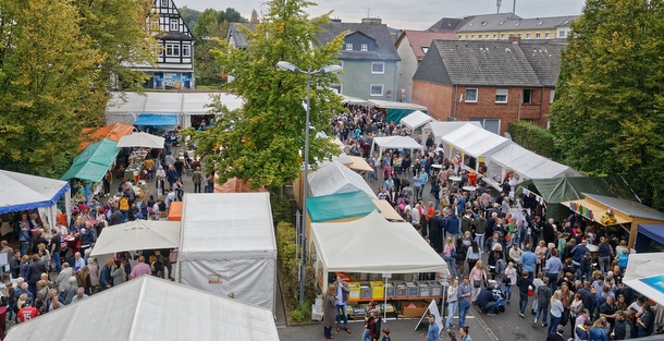 Der Jahrmarkt in Wissen: Auch am 21. und 22. September 2019 dreht sich hier alles um den guten Zweck. (Foto: Paul-Jrg Steinke)