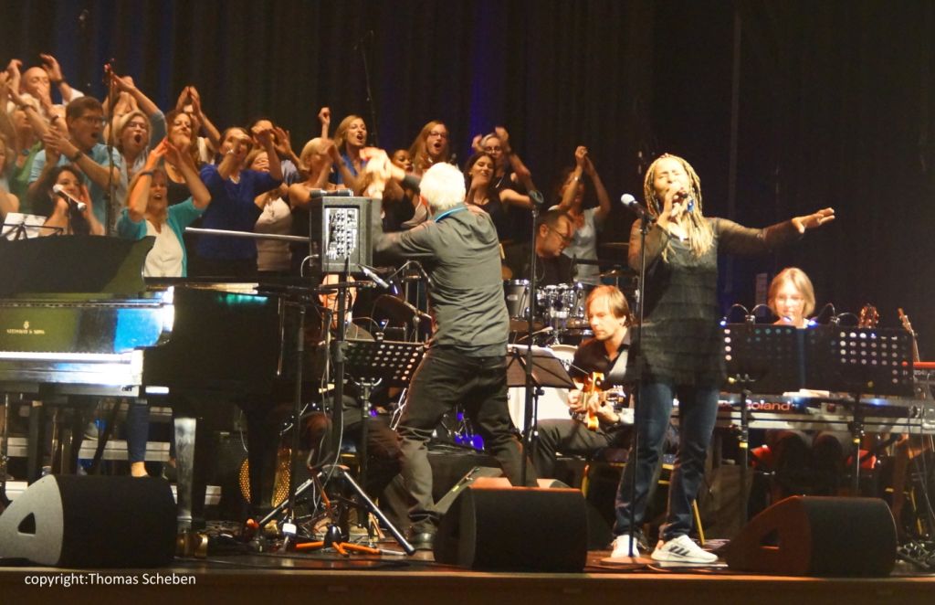 Jocelyn B. Smith im Kursaal von Bad Honnef. Foto: Thomas Scheben