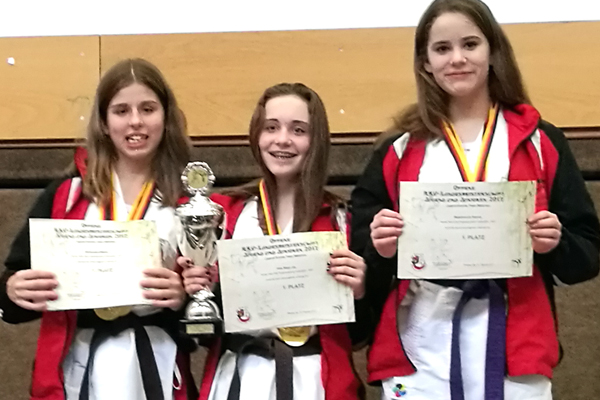 KSC Karate Team mit fnf Mal Gold bei Landesmeisterschaft