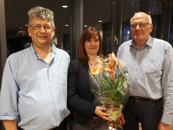 Von links: Thomas Schmidt, Hanne Noll-Bednorz, Ulrich Siebrger. Foto: Privat