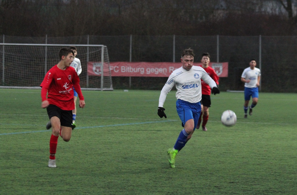 Wisserland gewinnt letztes Meisterschaftsspiel des Jahres in Bitburg mit 2:1