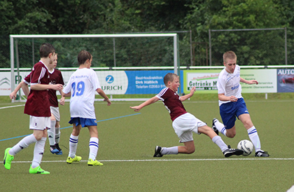 Die beiden Wissener Torschtzen, Till Kilanowski (19) und Micha Fuchs. Foto: Verein