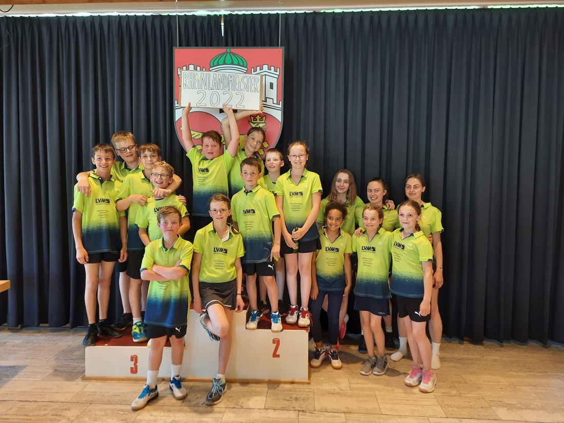 Die jüngsten Badminton-Rheinlandmeister kommen aus dem Westerwald
