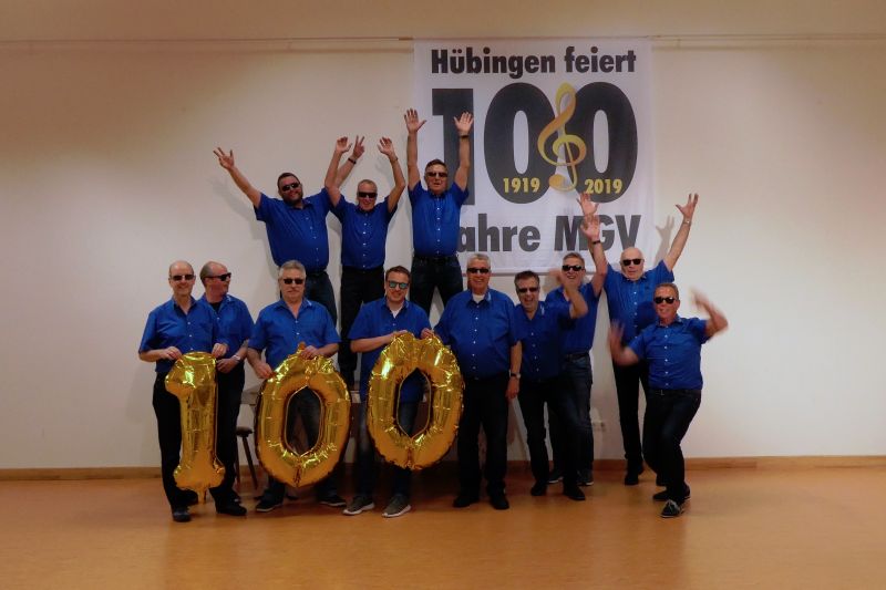 100-jhriger Geburtstag des MGV Hbingen wird gro gefeiert