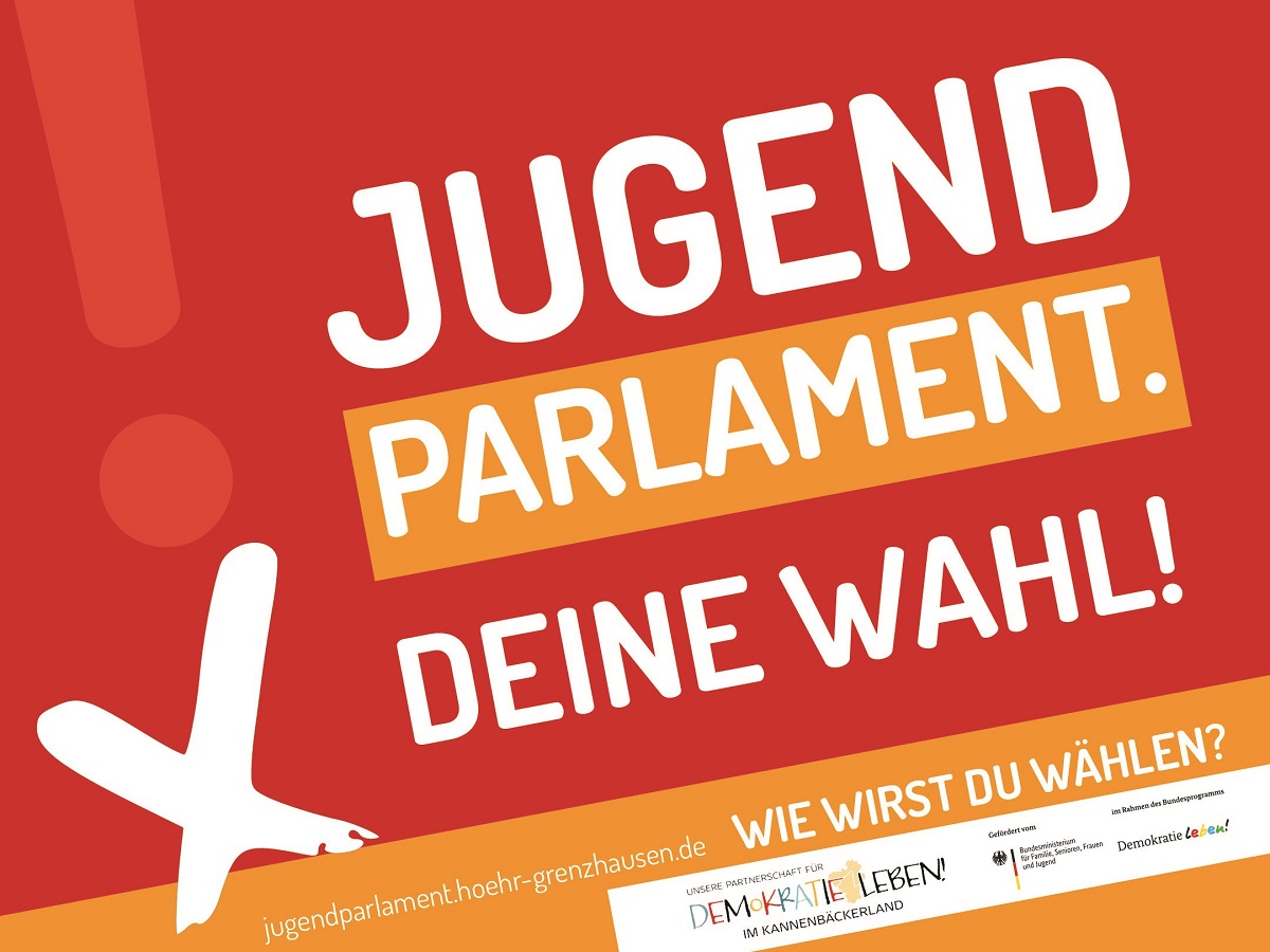 Aufruf fr Kandidaten des Jugendparlamentes. (Quelle: Jugend- und Kulturzentrum Zweite Heimat)