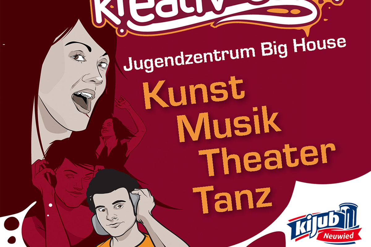 Jugend lebt im Big House ihre kreative Seit aus 