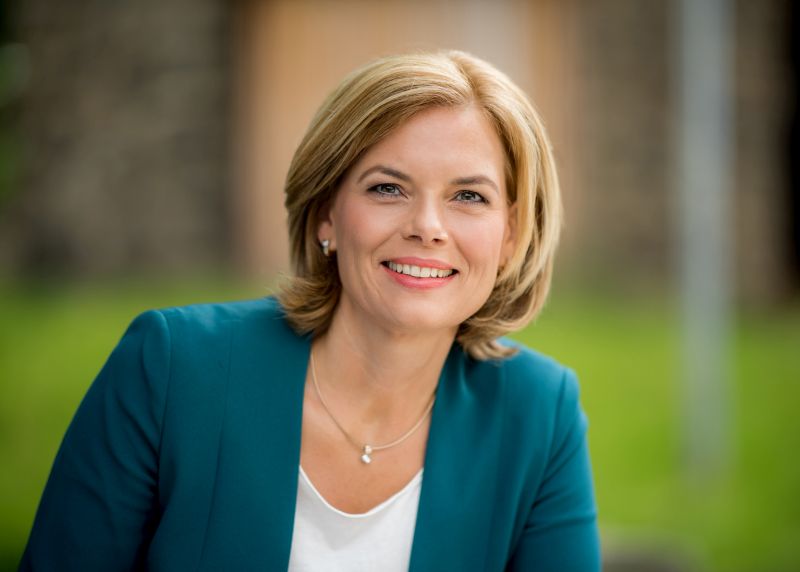 Julia Klckner zum Wahlkampf in Altenkirchen