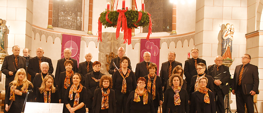 Der Kammerchor Gebhardshainer Land. Foto: Chor