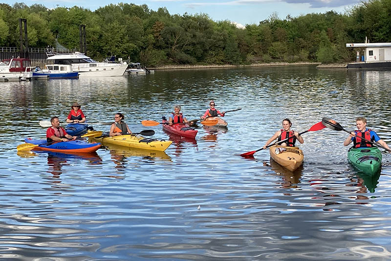 Kanuwandersport kann bis ins hohe Alter ausgebt werden