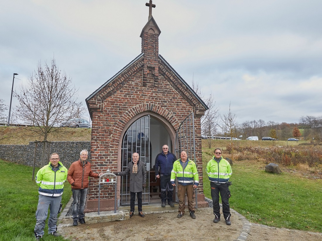 Dem Bauhof liegt die Kapelle am Herzen. Foto: Nitz Fotografie / Quelle: Verbandsgemeinde Montabaur)