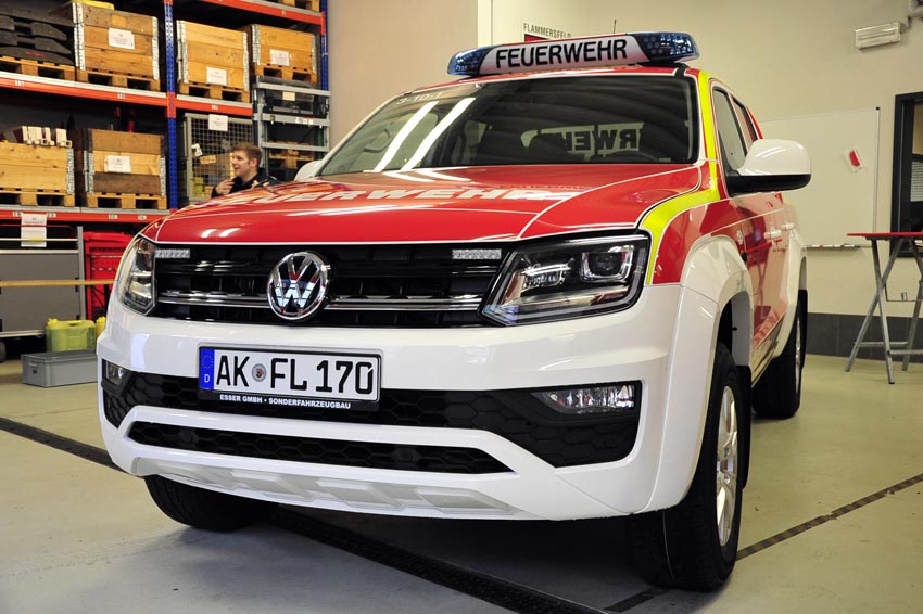 Der neue Kommandowagen des Lschzuges Flammersfeld (Fotos: kk)