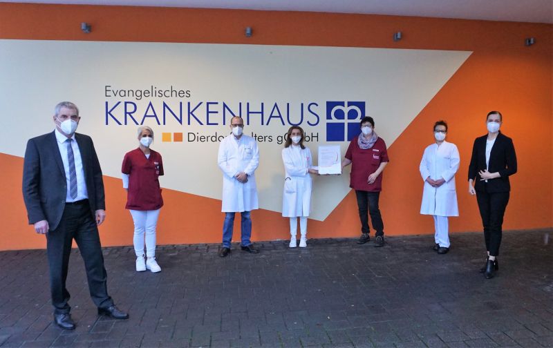 Evang. Krankenhaus Dierdorf/Selters von DDG re-zertifiziert