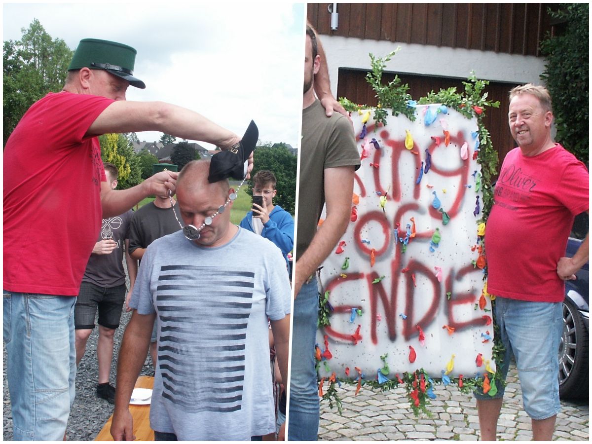 Natrlich wurde auf diesem speziellen Schtzenfest auch eine Majestt gekrnt. (Fotos: Bernhard Theis) 