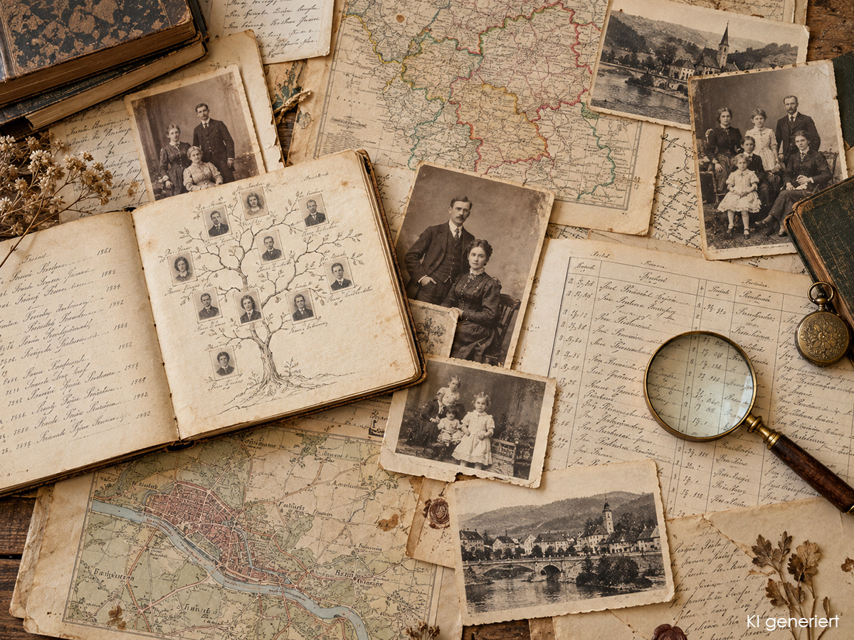 Spuren der Vergangenheit: 6. W�ller Stammtisch f�r Familienforschung